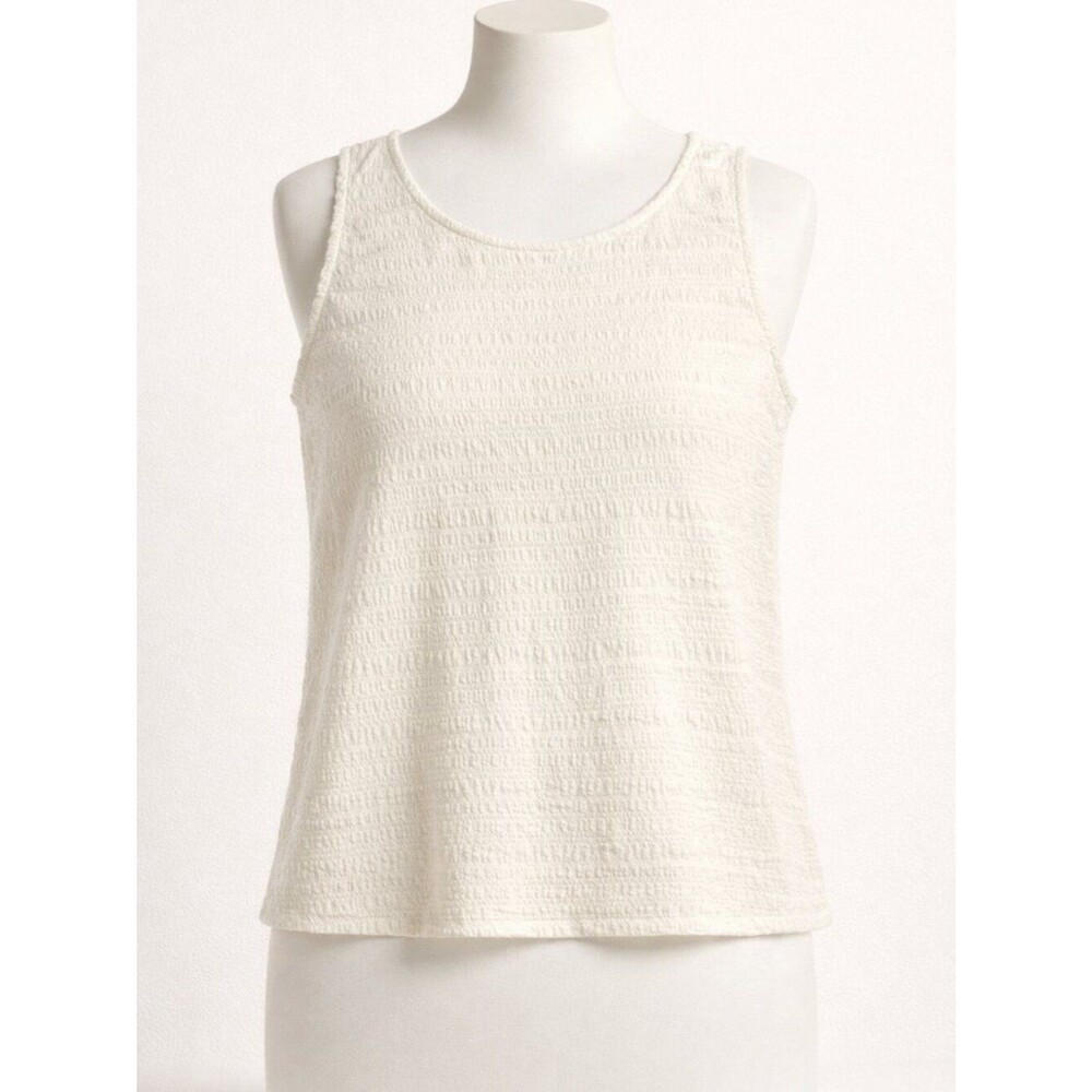 Croft & Barrow Tank Size XL White EUC